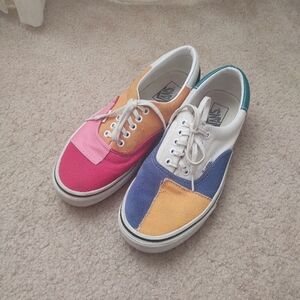 Vans Multicolor Patchwork Sneakers